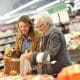 Aged Care Alzheimer's Shopping - Support Worker With Elderly Women