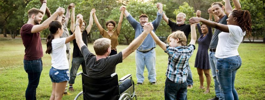 Benefits of Working in Disability Care - Supportive Family and Friends