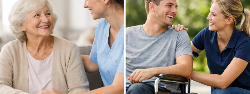Aged Care vs Disability Support Jobs