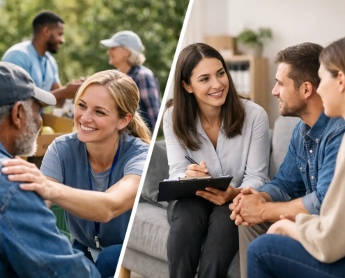 Community Services vs Social Work Careers