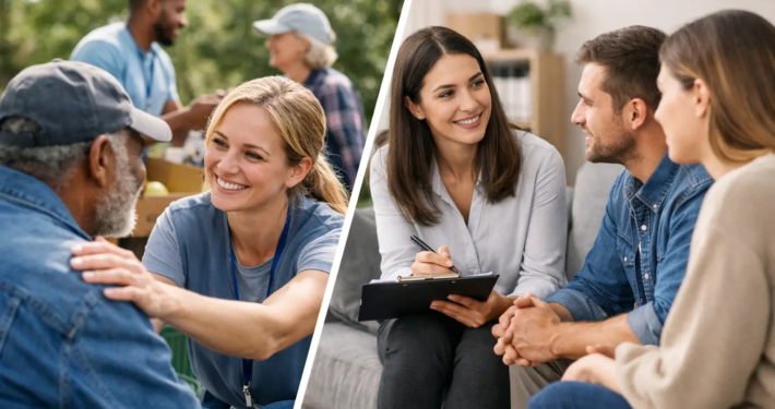 Community Services vs Social Work Careers