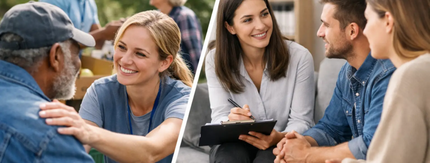 Community Services vs Social Work Careers